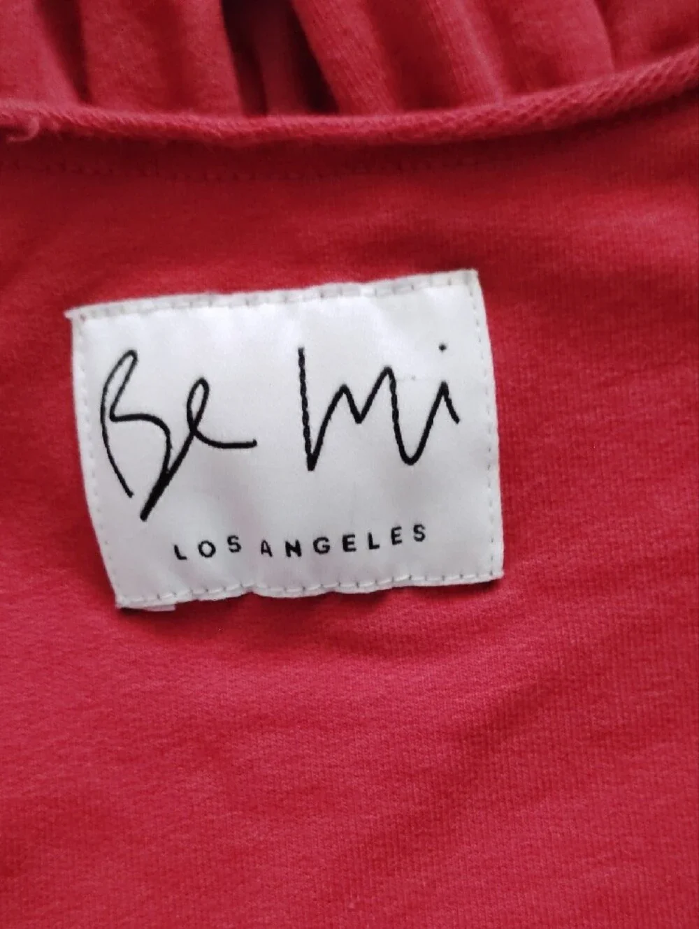 Be Mi Girls Red Long-Sleeve High-Low Casual Dress - Classic Style